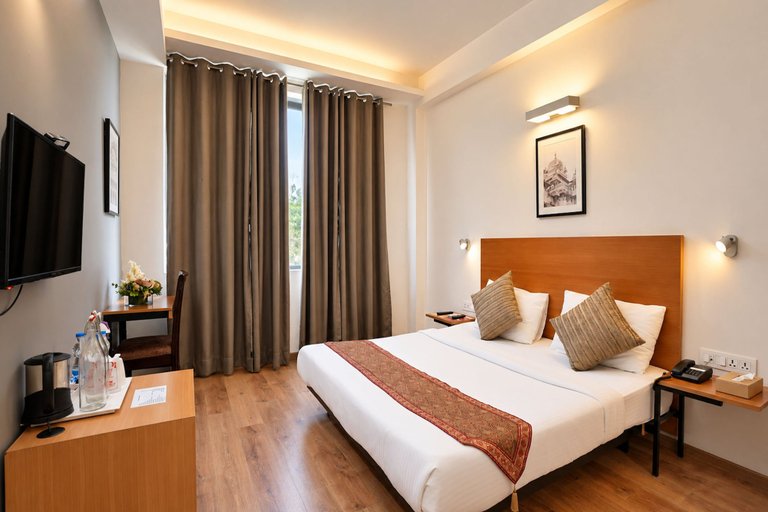 Bedroom 2, Enkay Residency Sector 15, Gurgaon