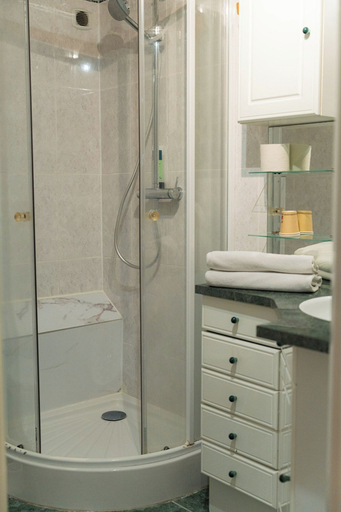 Bathroom 3, Logis Hôtel Come Inn, Vienne