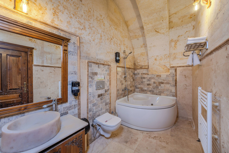 Bathroom 5, Stone House Cave Hotel, Nevşehir