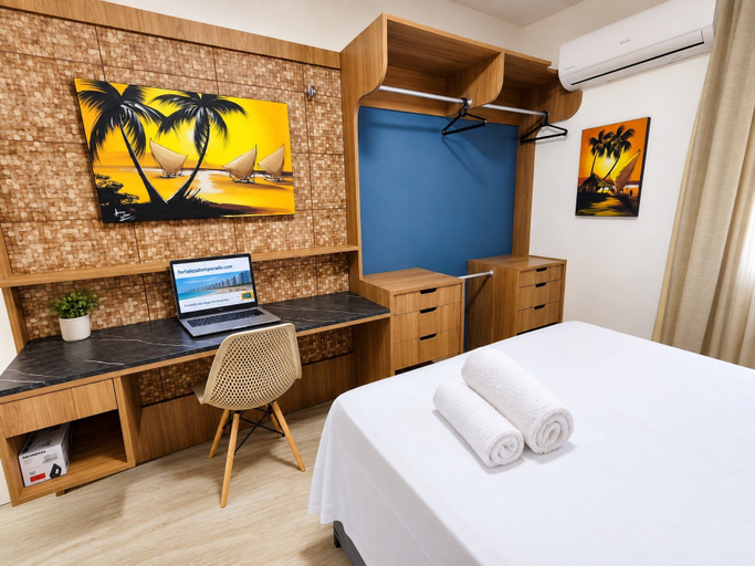 Bedroom 3, Apartamento 2 suítes lindo e vista mar, Fortaleza