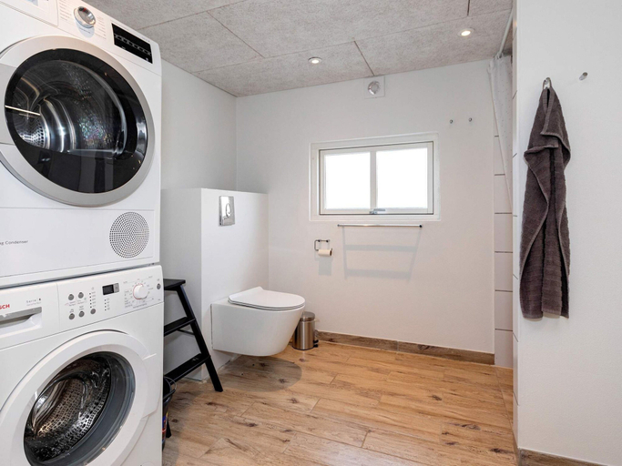 Bathroom, 8 Person Holiday Home in Lokken-by Traum, Hjørring