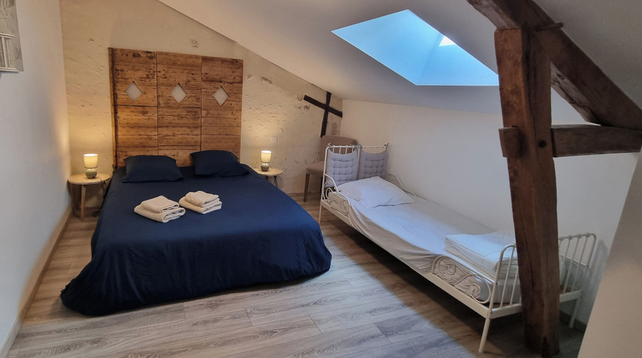 Bedroom, La Petite Clavelie Gîte Périgord Vert, Dordogne