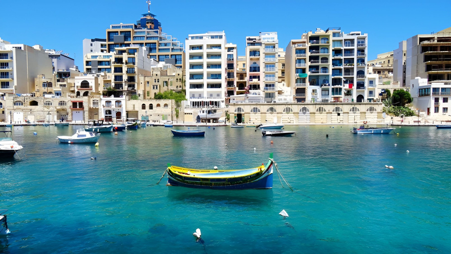 Exterior & Views 2, Modern Apartment Steps From Balluta Bay, St Julian's