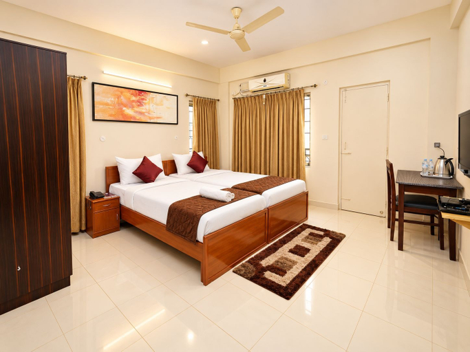Bedroom 2, The Altruist Bellandur Hotel, Bangalore