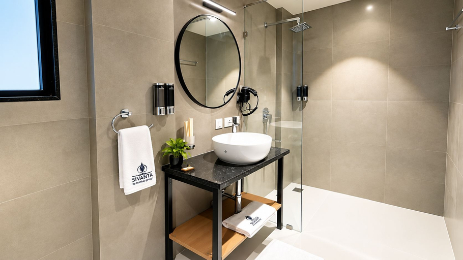 Bathroom 4, SIVANTA BY BOMBAY GROUP OF HOTELS NAGPUR, Nagpur