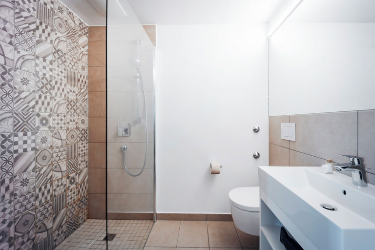 Bathroom 4, Brera Serviced Apartments Ulm, Ulm