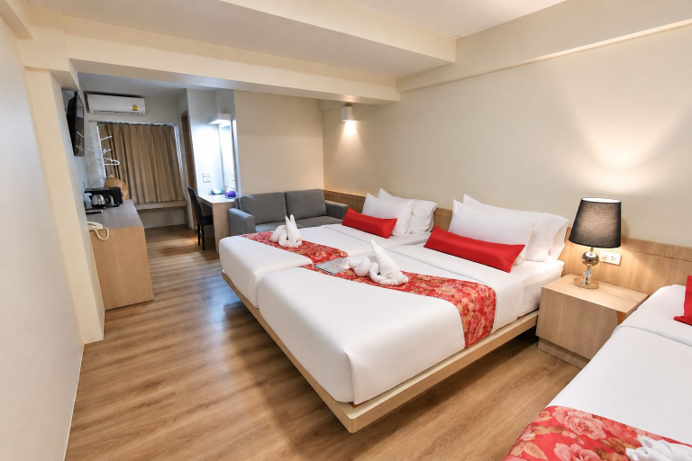 Bedroom 4, Wild Orchid Villa, Phra Nakhon