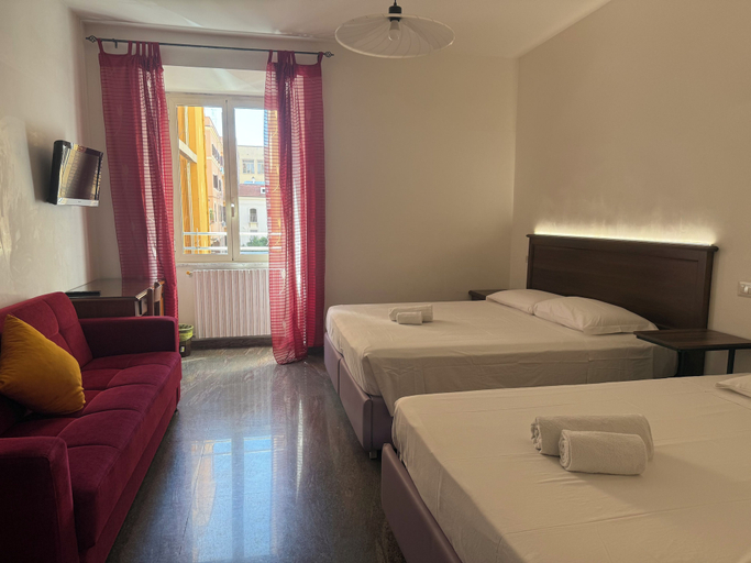 Bedroom 2, Via Palestro 56 Apartment, Rome