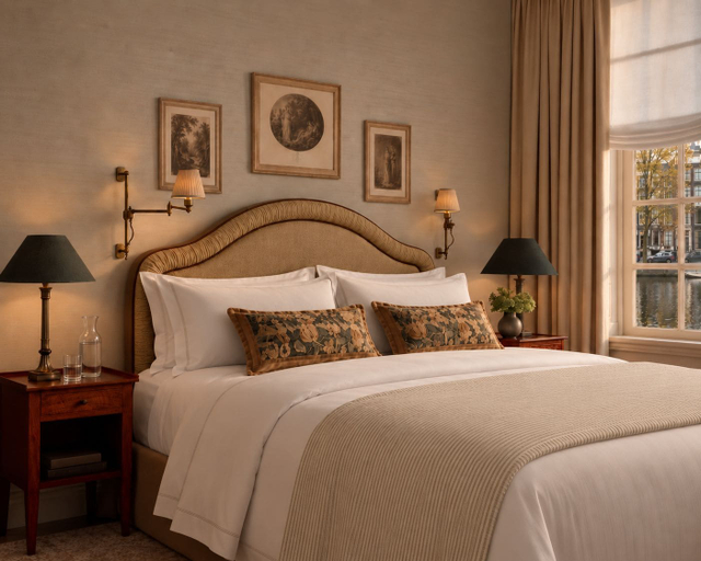 Bedroom 2, Hotel 717, Amsterdam
