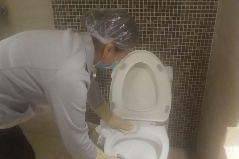 Bathroom, Sheng He Business Hotel, Xianyang