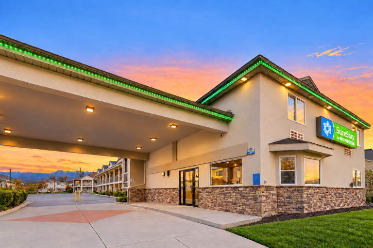 Exterior & Views 2, SureStay by Best Western Salt Lake City Downtown, Salt Lake