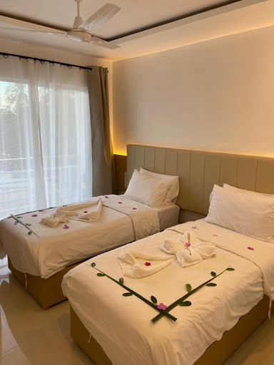 Bedroom 2, Fulidhoo White Inn, Vaavu Atoll