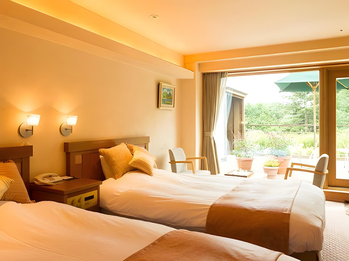 Bedroom, Spa Resort in the Forest Hokkaido Hotel, Obihiro