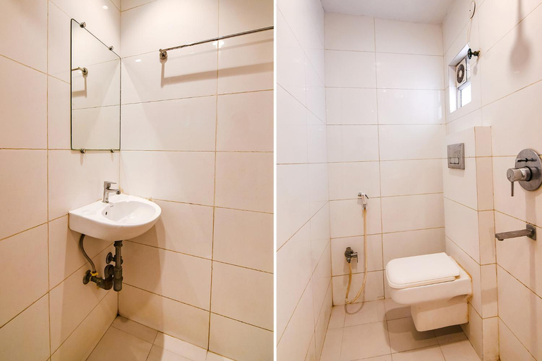 Bathroom 4, FabHotel Globe Express, South 24 Parganas