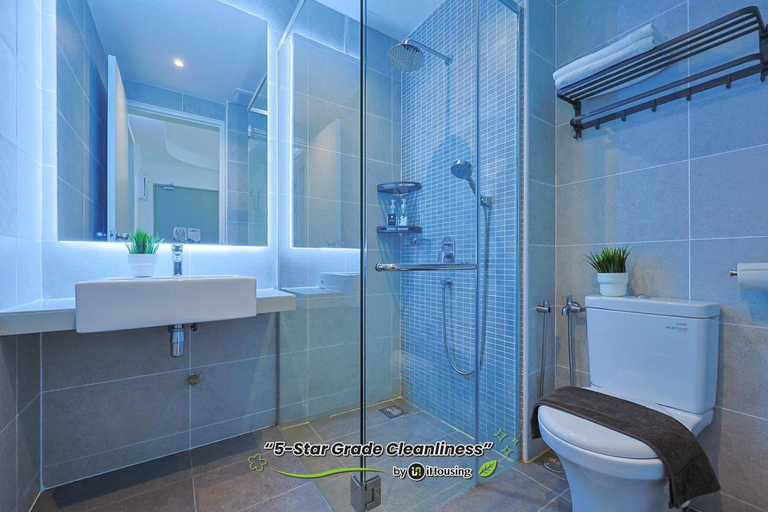 Bathroom, Bali Residence Melaka Prime Suites by iHousing, Malacca City