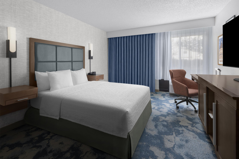 Bedroom 3, Hampton Inn Salt Lake City - Downtown, Salt Lake