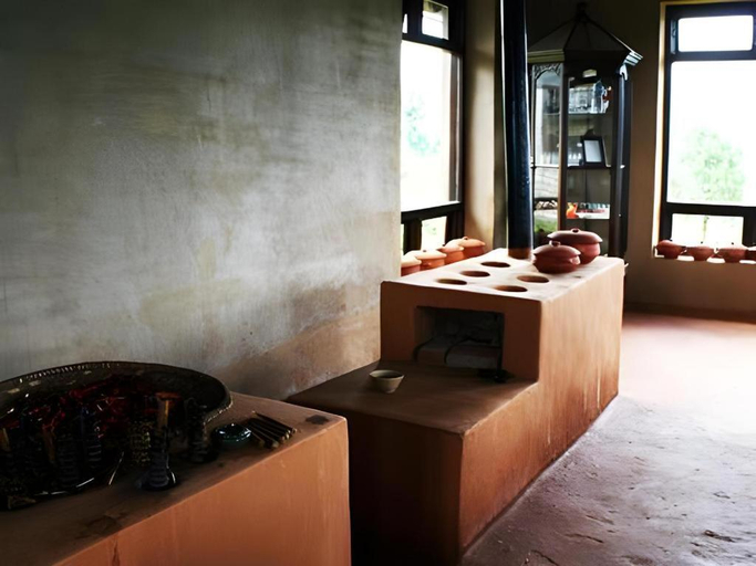 Bathroom 4, Hananoie - A Permaculture Resort, Gandaki