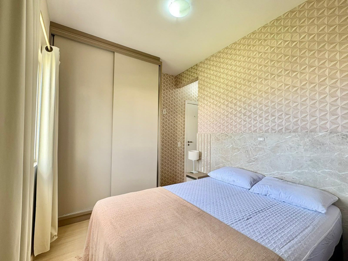 Bedroom 4, Apartamento com churrasqueira, Bombinhas