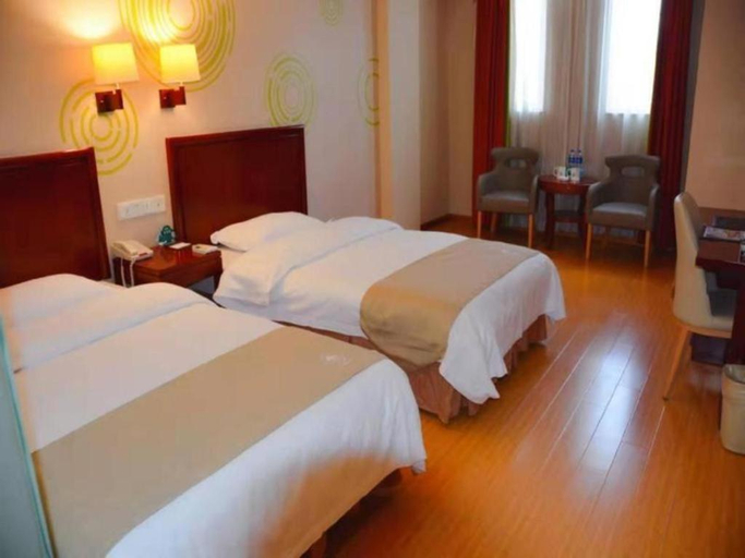 Bedroom, GreenTree Inn Bengbu Huaihe Walking Street, Bengbu