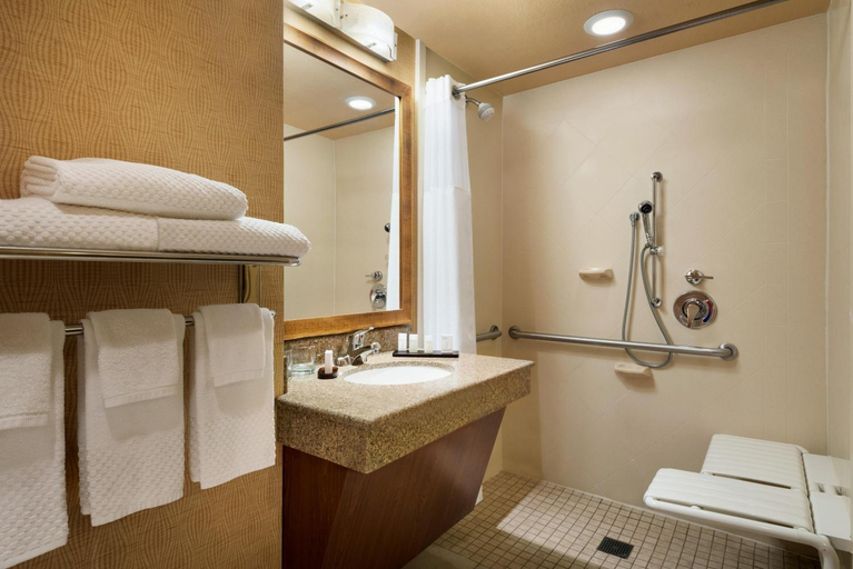 Bathroom 4, Embassy Suites by Hilton East Peoria Riverfront Hotel & Conference Center, Peoria