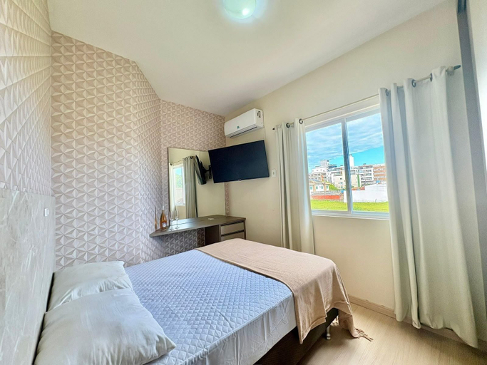 Bedroom 3, Apartamento com churrasqueira, Bombinhas