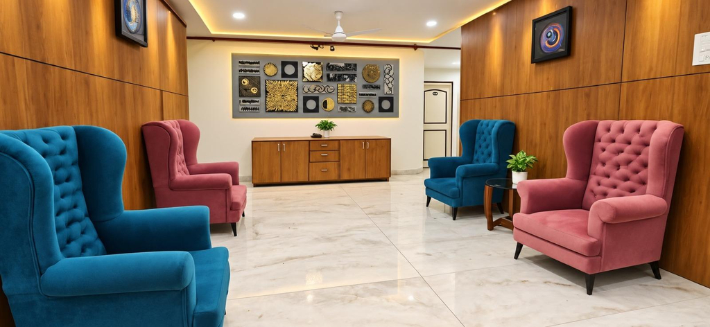 Public Area, HOTEL TIRTH, Bharuch