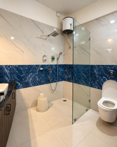 Bathroom 4, The Highgarden Resort, Udaipur