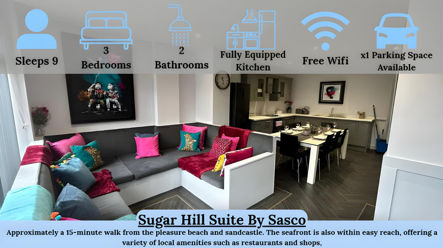 Others 5, Sugar Hill Suite by Sasco Apartments, Blackpool