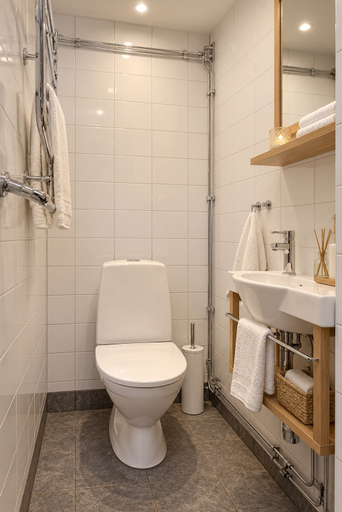 Bathroom 3, 5:ans Bed & Breakfast, Göteborg