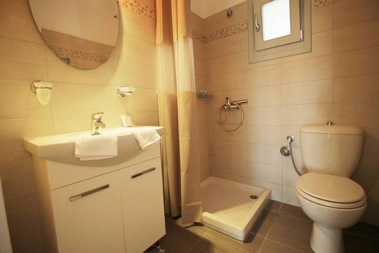 Bathroom 2, Crystal View Mykonos, South Aegean