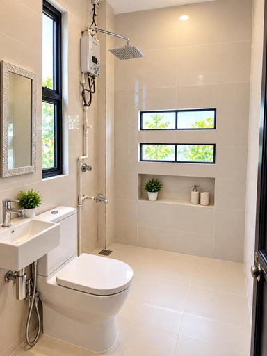 Bathroom 4, SOFIATEL Rooms, Pandi
