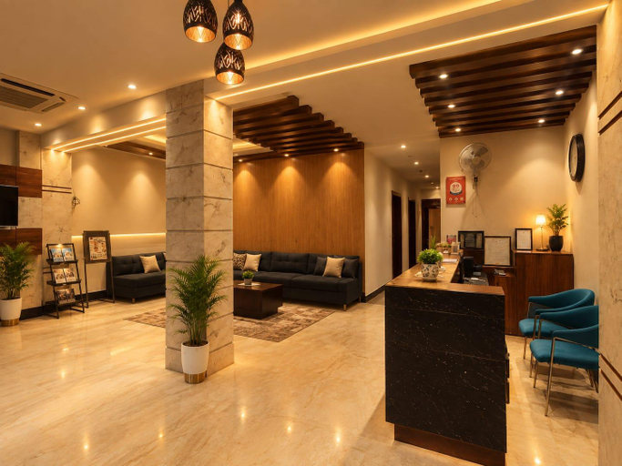 Public Area, Hotel Rudra Vilas, Agra