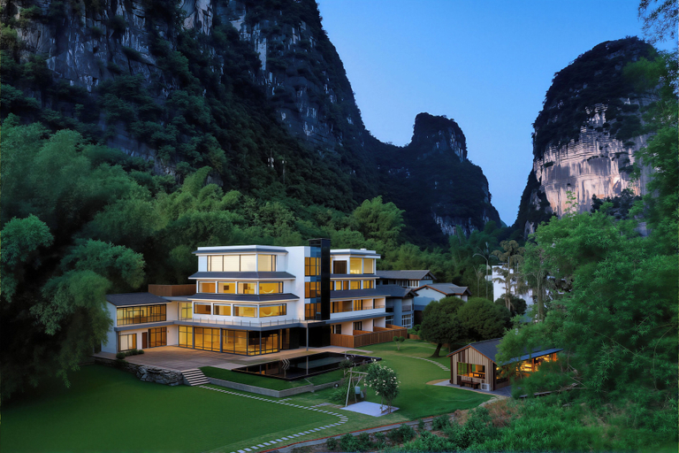 Others 4, L'Eau Vive de Qixi Meidi Yangshuo- Riverfront Infinity Pool & Log Cabin Cafe, Guilin
