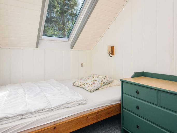 Bedroom, 6 Person Holiday Home in Toftlund, Tønder