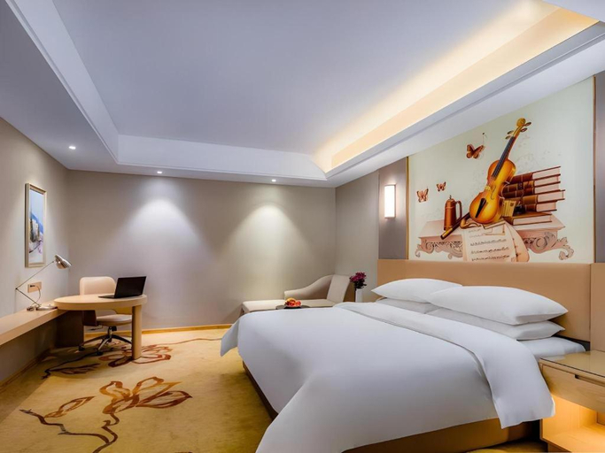 Bedroom, Vienna Hotel Anhui Fuyang Funan Bailing Apartment, Fuyang