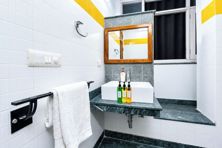 Bathroom 4, Opulent Antique 6BR Villa in Gurugram, Gurgaon