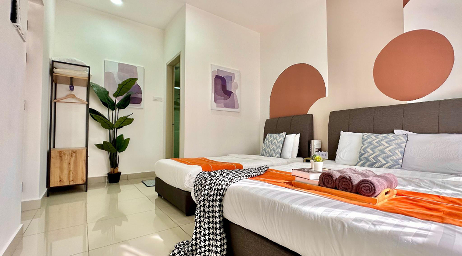 Bedroom 3, Bali Residences Homestay Melaka Town, Malacca City
