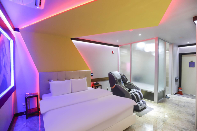 Bedroom, Okcheon Javara Self Check-in Hotel, Okcheon