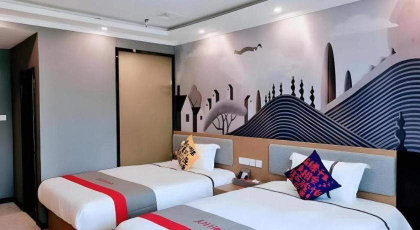 Bedroom 5, Jun Hotel Jiangsu Nanjing Pukou District Linchang Metro Station, Nanjing