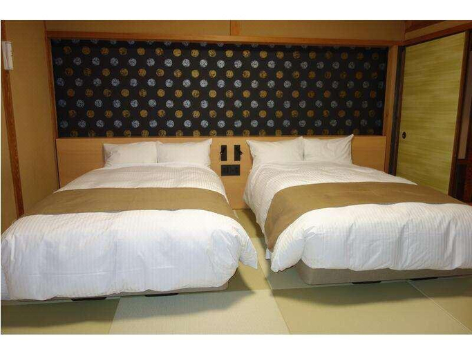 Bedroom, Yamanohotel Musouen, Yufu