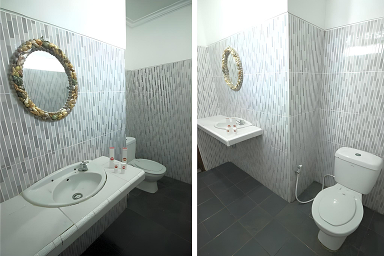 Bathroom 4, MS Hotel Pangandaran Mitra RedDoorz, Pangandaran