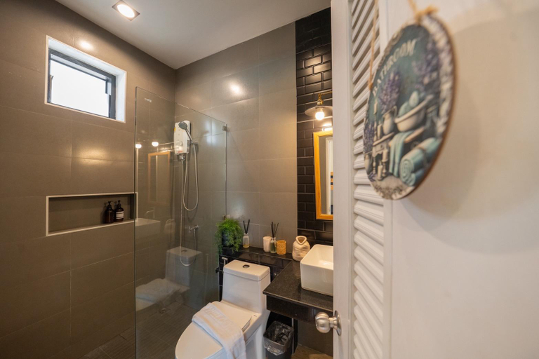 Bathroom 3, Don Teak Pool Villa Aonang , Mueang Krabi