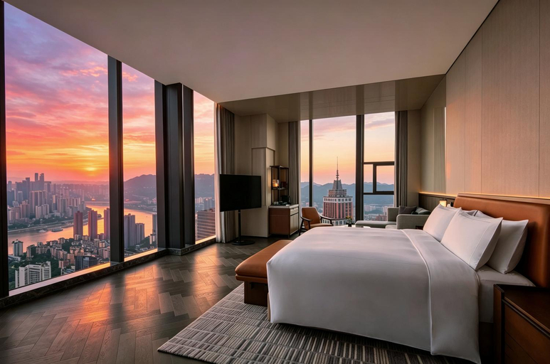 Bedroom 3, Conrad Chongqing, Chongqing