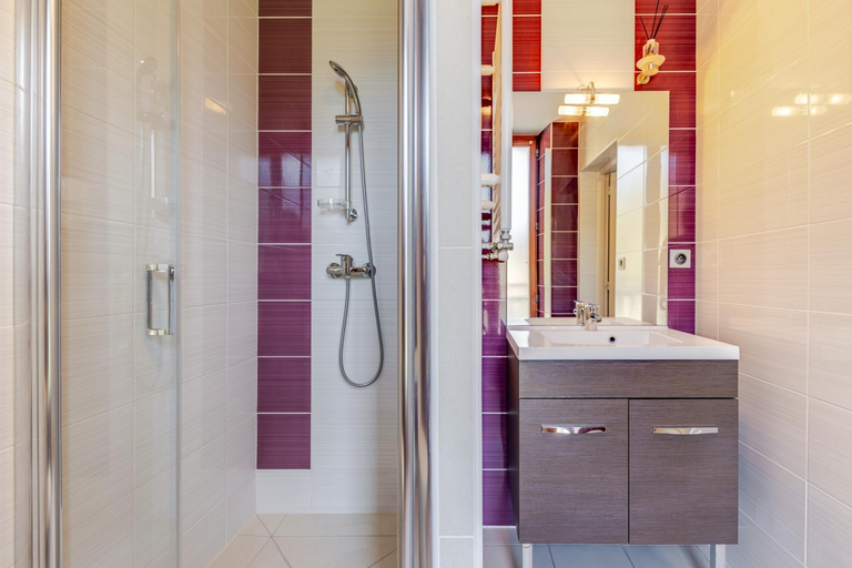 Bathroom 3, Hotel Restaurant du Soleil, Savoie