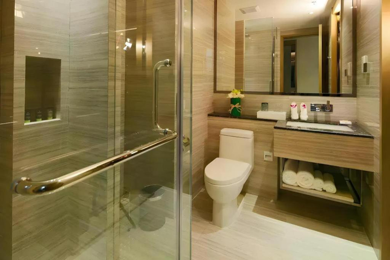 Bathroom 3, Huafa Executive Apartment Hotel Zhuhai, Zhuhai