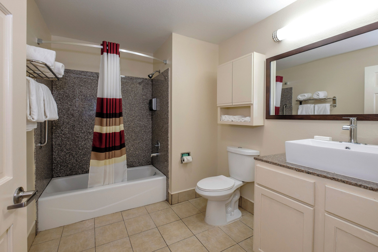 Bathroom 4, Red Roof Inn PLUS+ Hammond, Tangipahoa