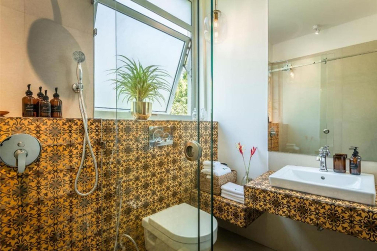 Bathroom, Sol by Hireavilla - 2BR w Private pool in Anjuna, North Goa