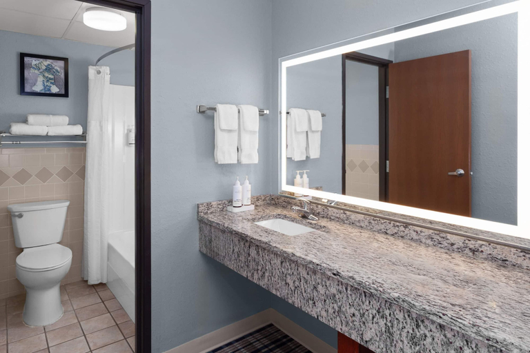 Bathroom 4, AmericInn by Wyndham Austin, Mower
