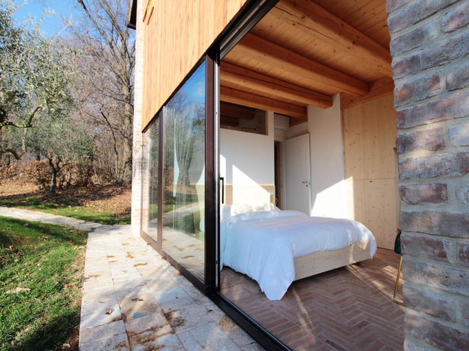 Bedroom 4, Chalet in Veneto near Dolomites Ski Slopes, Treviso
