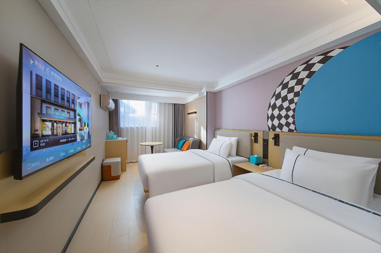 Bedroom 2, City Comfort Inn Nanjing South Station Mingfa Plaza, Nanjing